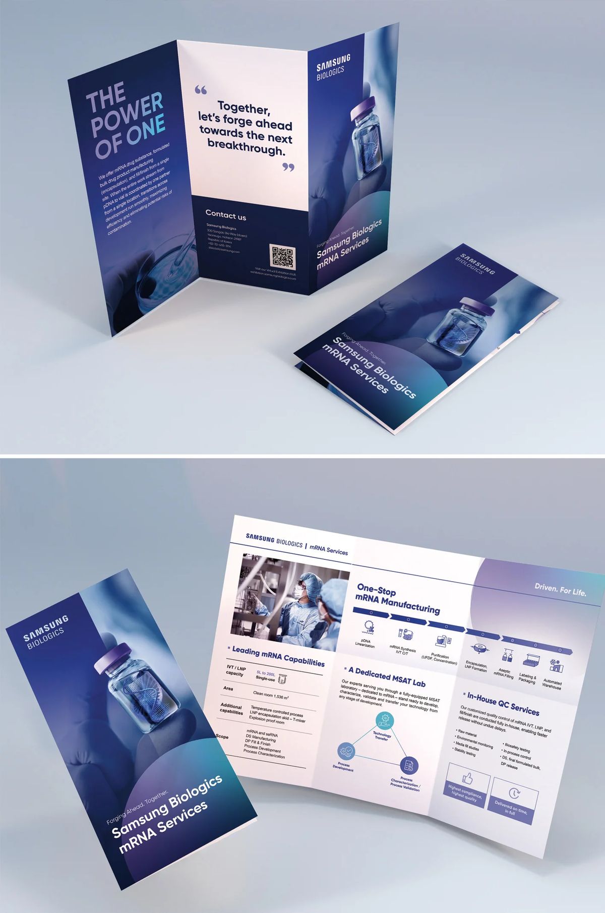 Tri-Fold Brochure Printing - CityPrints Dubai