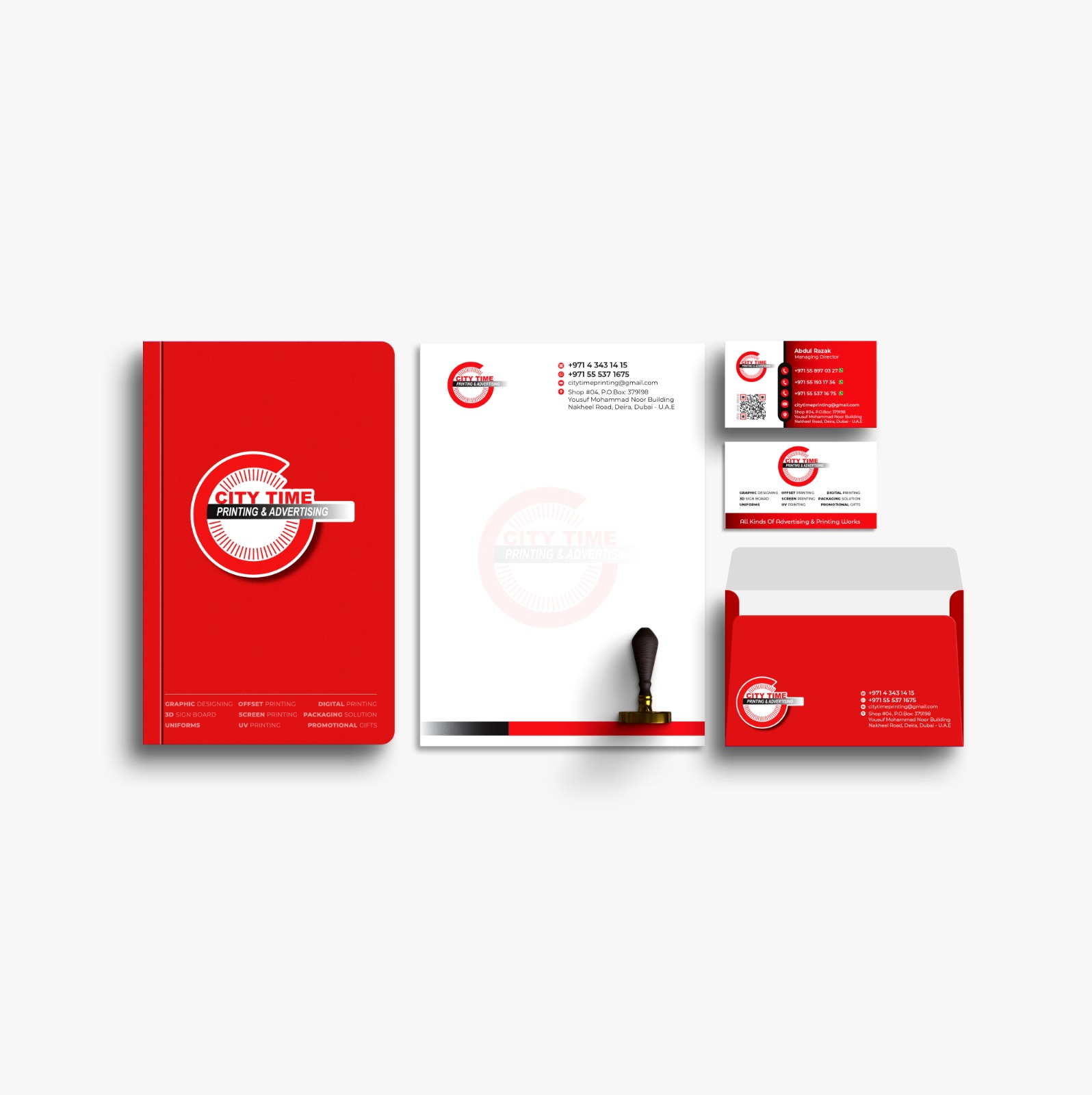 Business Card Design - CityPrints Dubai