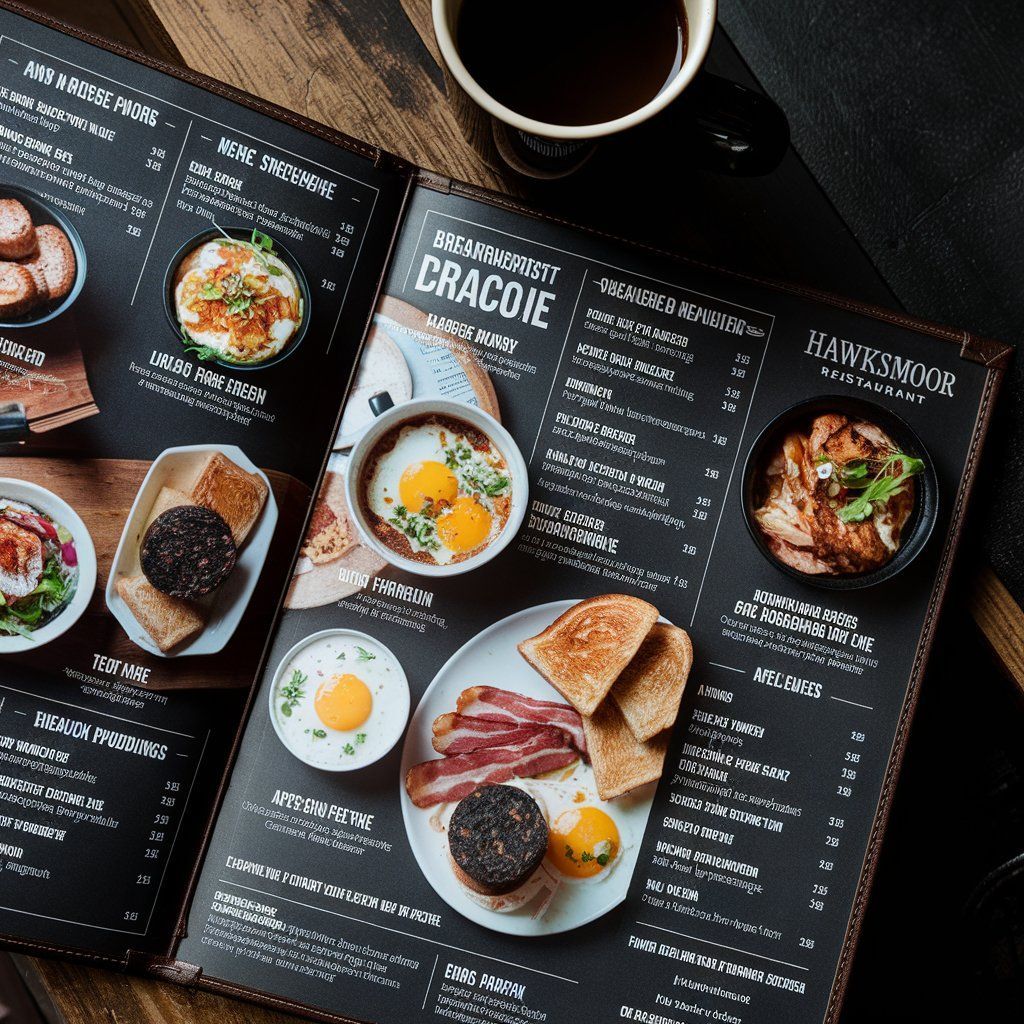 Menu Design - CityPrints Dubai