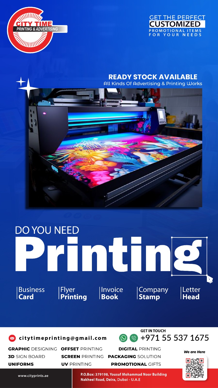 Social Media Kit - CityPrints Dubai