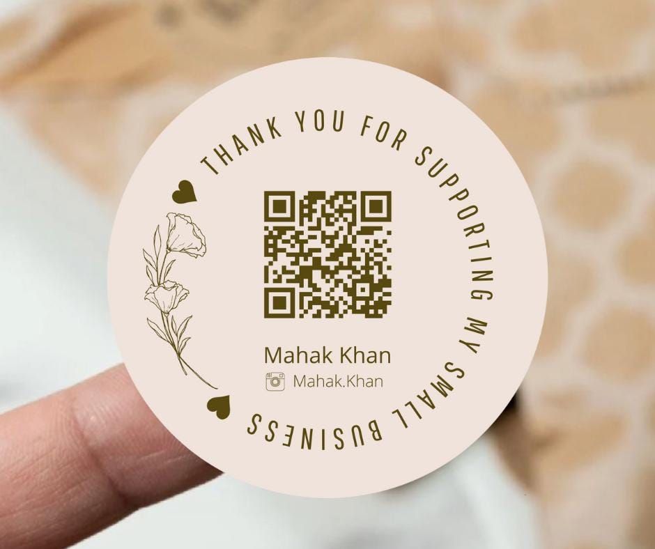 QR Code Stickers - CityPrints Dubai